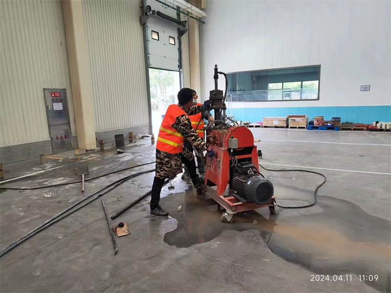 黔西南厂房地面下沉塌陷注浆加固施工